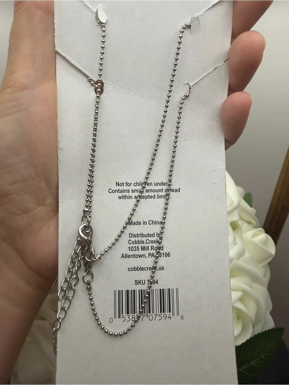 Together Always Silver Star Pendant Necklace